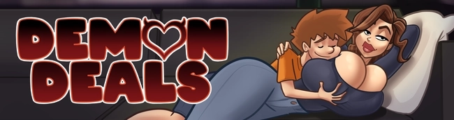 Demon Deals banner featuring Leslie and MC